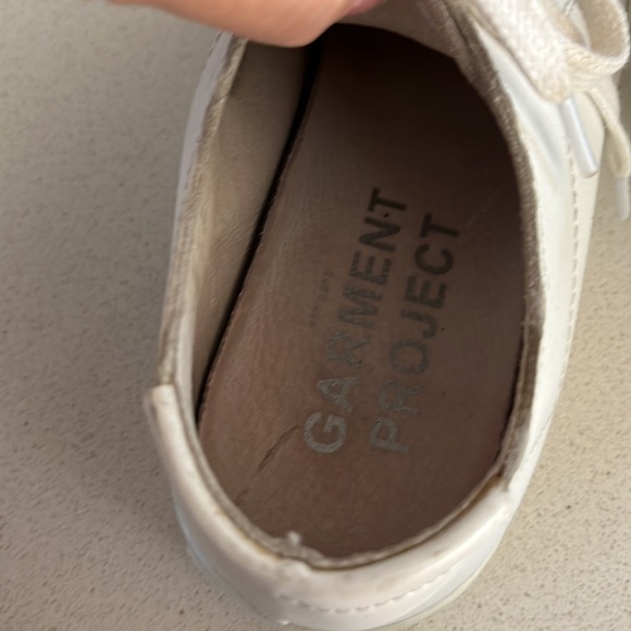 Garment Project white leather sneakers - Picture 7 of 10